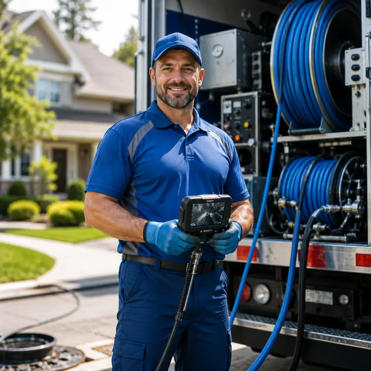 Local outdoor drain cleaning specialists in Ellsworth, MI